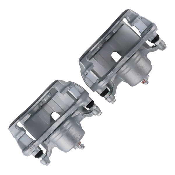 2PCS Front Brake Calipers w/ Bracket fit fit for Honda CR-V Element All Engine-4