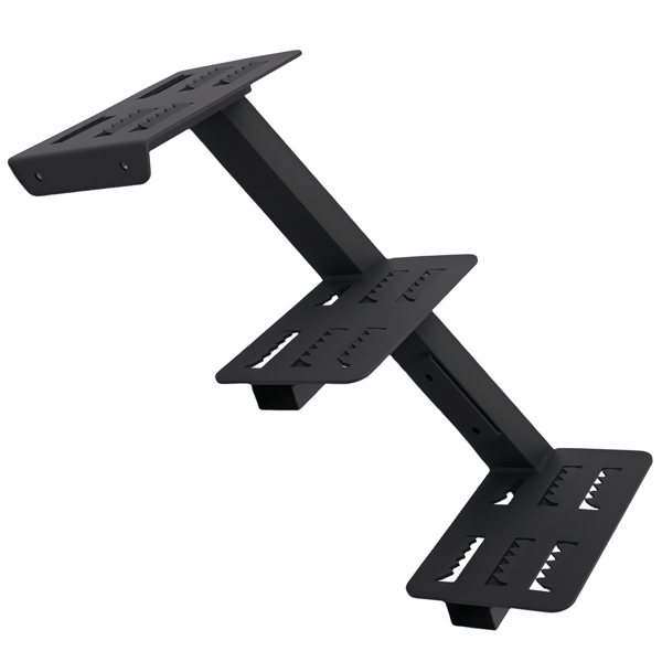 3-Step Steel Mount fit for Universal Boat Trailer Tongue Boarding Step Black-4