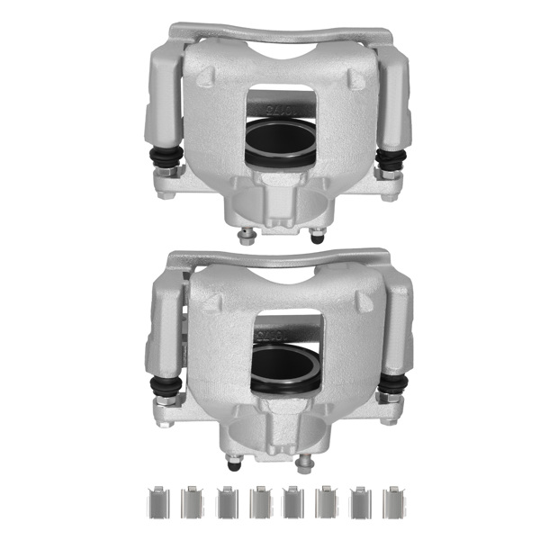 Pair Front Disc Brake Caliper w/Bracket fit for Jeep Wrangler 2007-12 18-B5044-6