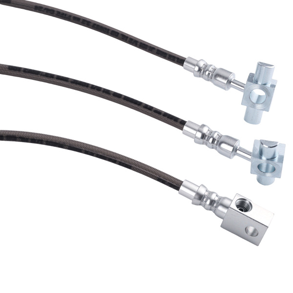 Stainless Steel Brake Lines Kit fit for Chevy GMC C10 K10 C15 K15 71-87 Lifted-4