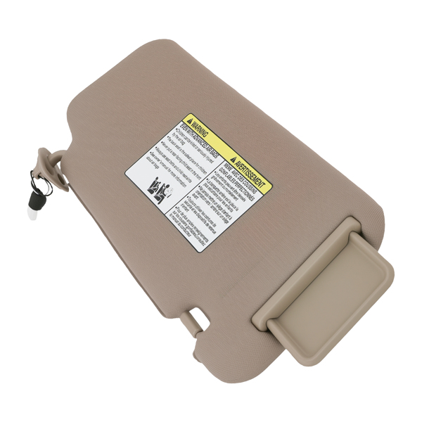 Beige Left Side Sun Visor fit for Nissan Murano 09-14 96401-1AA1B Cloth-5