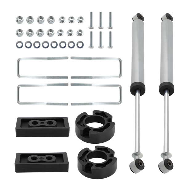 BFO 2.5" Leveling Lift Kit W/ Shocks fit for Ford F150 F-150 2WD 4WD 2004-2008-6