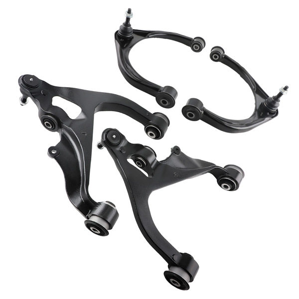 5-Lug Front Upper & Lower Control Arms Ball Joints fit for 09-18 Dodge Ram 1500 4WD-6