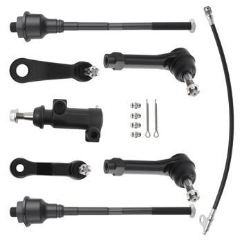 Front Tie Rods Pitman Idler Arms fit for 1999-2006 Silverado Sierra 1500 Tahoe Yukon