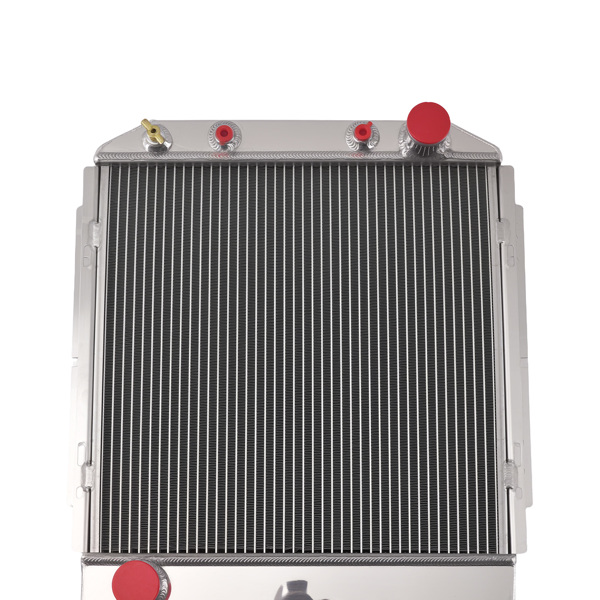 Aluminum 3 Row Radiator fit for Ford Falcon/Mustang V8 1960-1966 MC251 Downflow-1