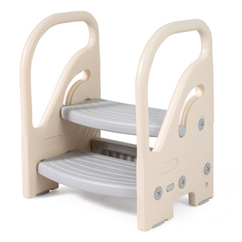可转换2步幼儿步凳多功能儿童梯子座椅，适用于厨房浴室