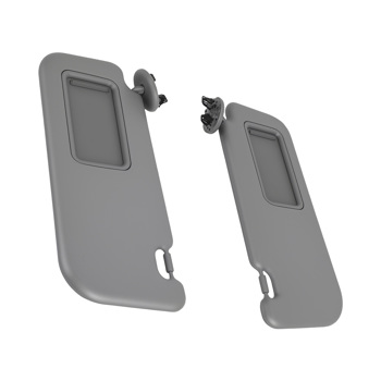 Pair Gray Sun Visor Parts fit for Toyota Corolla 09-13 Driver Passenger