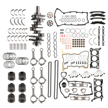 3.0 Diesel Engine Rebuild Kit Crankshaft Rods Timing fit for Jeep Chrysler Ram 1500