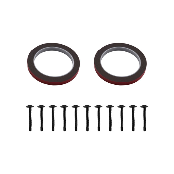 Black Side Skirt Extension Set fit for Corvette C8 20-2022 Body Panel Carbon Look-1