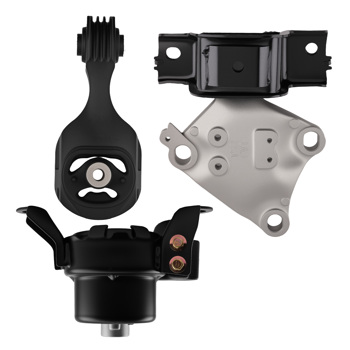 3x Auto Trans Engine Motor & Transmission Mount fit for Honda Fit 2015-2020 L4 1.5L