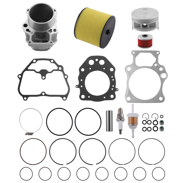 Big Bore Cylinder Top End Kit 07-2020 fit for Honda TRX 420 Rancher 420 to 500-6