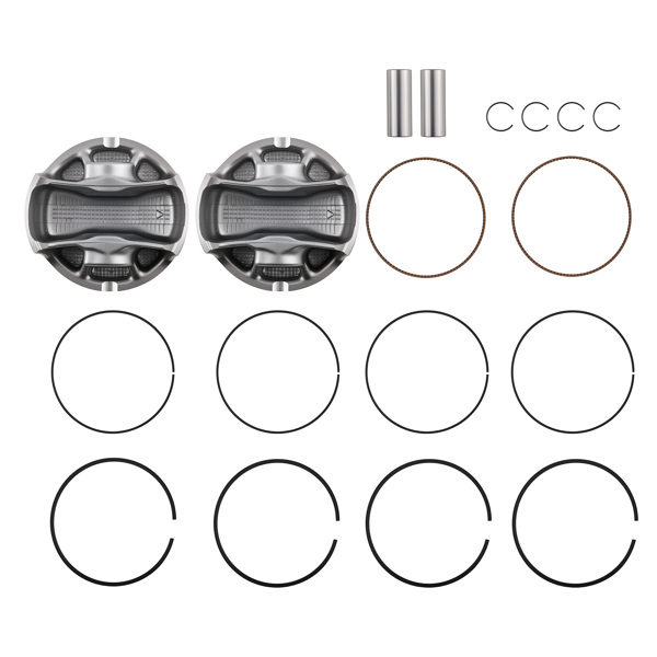 Piston & Ring Kit fit for Polaris RZR 4 XP 900 2012-2013 2204637 3022190 2204508-6