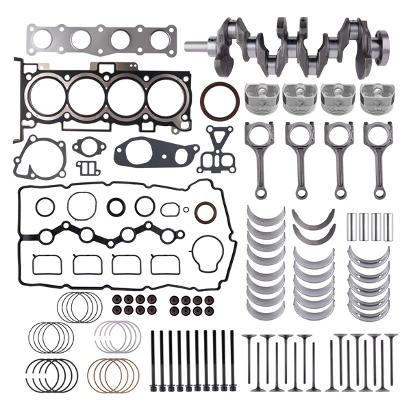 G4KD Engine Rebuild Pistons Gasket Kit Crankshaft Rod Set fit for Hyundai KIA 2.0L-6