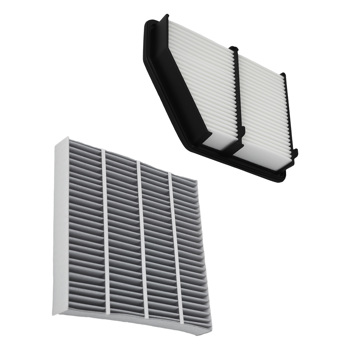 Engine Air Filter & Cabin Air Filter fit for Honda Civic 2.0L 2016-2026 CA12051