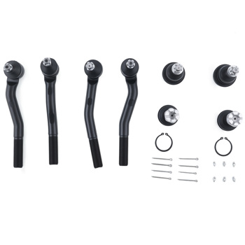 Front Suspension Ball Joints Tie Rod Ends fit for 1999 2000 - 2004 Grand Cherokee