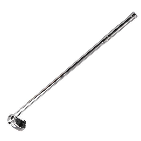 1/2in Drive Extra Long Flex Ratchet Handle 24in 72 Teeth Reversible Chrome-4