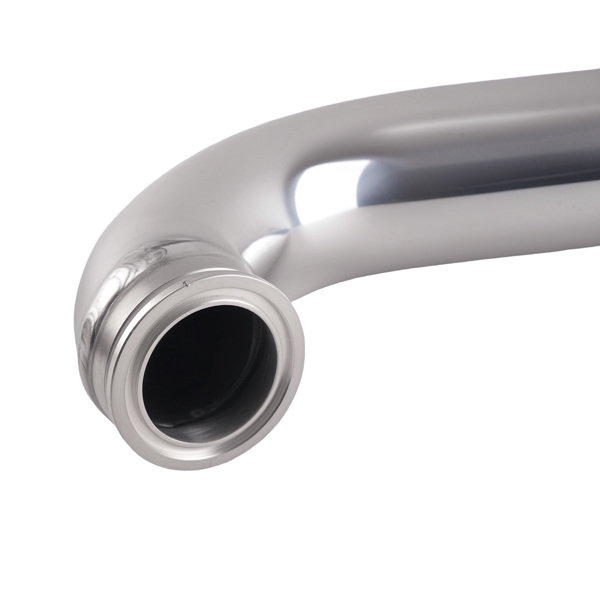 2" Turbo Outlet Charge Pipe Kit  fit for BMW 2007-2013  335i 335is N54 3.0L Sliver-3