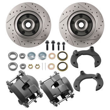 11\\" Slotted Front Disc Brake Conversion fit for Ford Mustang II 1974-78 5 x 4.5\\"