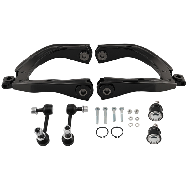 6pcs Upper Control Arms Ball Joint Sway Bars Kit fit for 2002-2007 GMC Envoy XL XUV-6