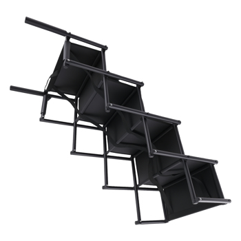 4 Step Dog Stairs with Double Layer Oxford Fabric Durable Water Resistant Cover