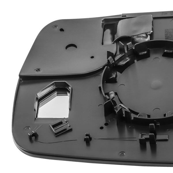 Passenger Side Mirror Glass Heated Convex fit for Dodge Ram 1500 2019-22 68402036AA-5