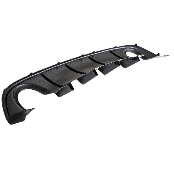 Rear Bumper Diffuser Lip Carbon Fiber fit for Dodge Charger SRT R/T Scat Pack 15-20-4