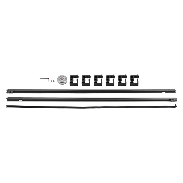 5.8ft Bed Soft Vinyl Roll Up Tonneau Cover fit for Chevy Silverado 1500 07-2024-4