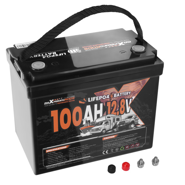 12V 100Ah LiFePO4 Battery fit for Boat Marine Caravan, Built-in BMS, Cold Weather-6