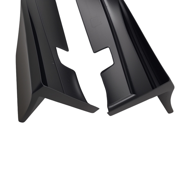 ABS Side Skirt Extension Body Add On fit for Lexus IS Series 2014-20 Matte Black Kit-1
