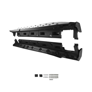 Nerf Bar Side Steps fit for Mercedes ML350 W166 12-15 GLE 16-18 Black Heavy Duty