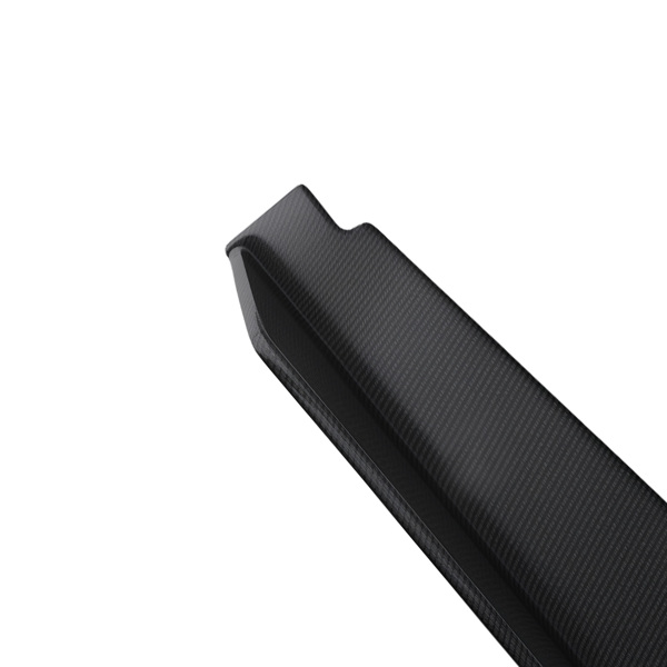 Black Side Skirt Extension Set fit for Corvette C8 20-2022 Body Panel Carbon Look-3