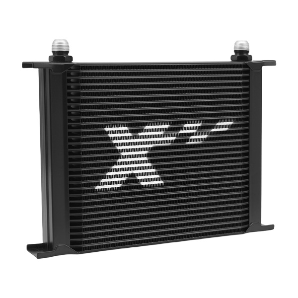 30 Row Aluminum Universal Transmission Oil Cooler AN10 with Complete Fitting Kit-3