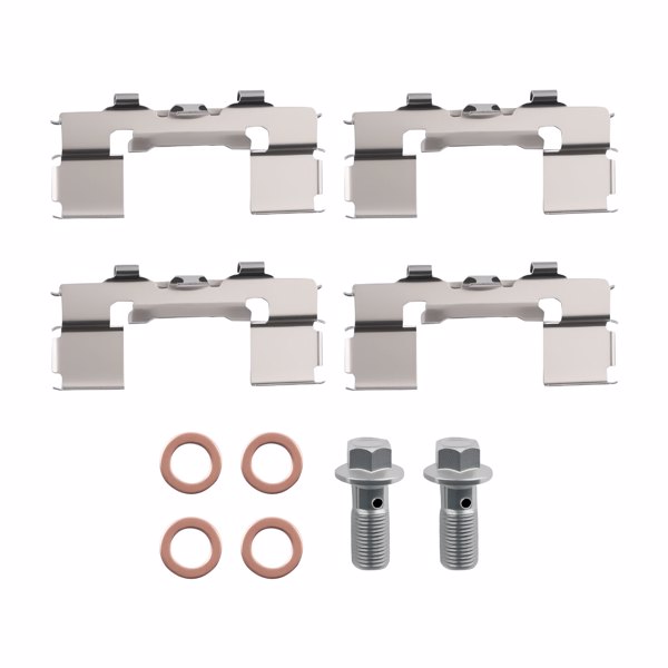 Rear Disc Brake Calipers Set fit for Nissan Frontier Pickup D21 with Bracket 19B1672-1
