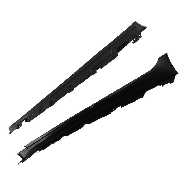 Side Skirt Extension Panel Lip fit for BMW F10 5 Series Sedan 11-16 M5 Style-4