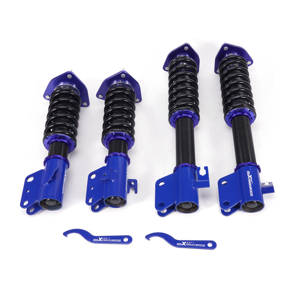 Maxpeedingrods Adjustable Coilovers Shocks Kit fit for Subaru WRX STI GDF 2005-2007-6