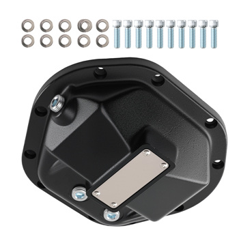 1PC New Front & Rear Black Iron Hardcore Differential Cover Fit fit for Dana 44