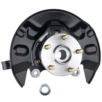 Front LH Steering Knuckle+Wheel Hub Bearing Fit fit for Toyota Corolla 698389 03-08