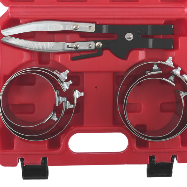 7-Piece Piston Ring Compressor 73-111mm fit for Car Engine Service Ratchet Set-3