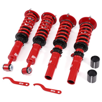Front + Rear 4PCS Coilovers Adj. Height fit for BMW 5 Series E60 535i 2004-2010