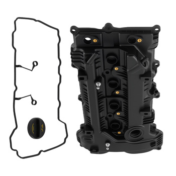 Valve Cover Black w/ Gasket fit for Kia Soul 12-13 2.0L Hyundai Elantra 11-16 1.8L