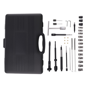 35 PCS Diesel Injector Seat Cutter Set and Manhole Cleaning Set 13 Seat Cutters
