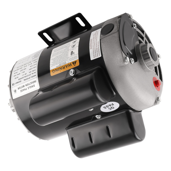3.7 HP Air Compressor Motor Single Phase 5/8" Shaft 3450 RPM 56 Frame 230V-6
