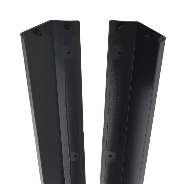 ABS Side Skirt Body Kit fit for Tesla Model 3 17-23 Black Extension Panel 2PCS-1
