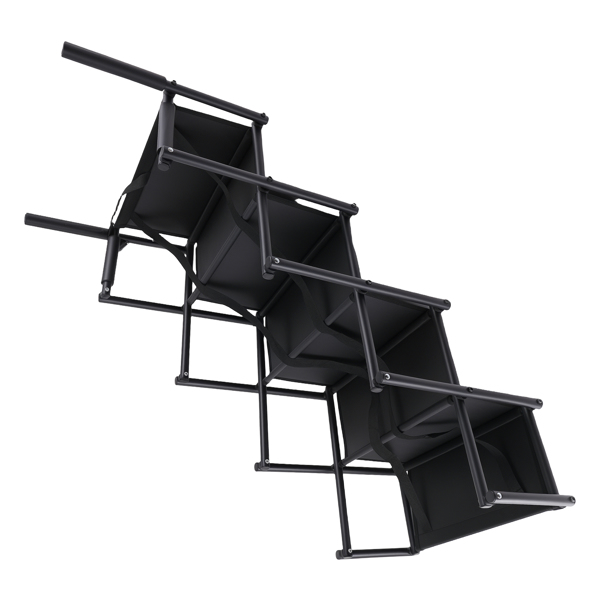 4 Step Dog Stairs with Double Layer Oxford Fabric Durable Water Resistant Cover-6