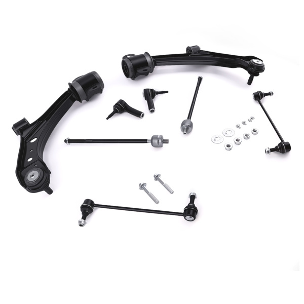 8x Front Lower Control Arms Kit fit for 2005 2006 2007-2010 Ford Mustang Base / GT-6