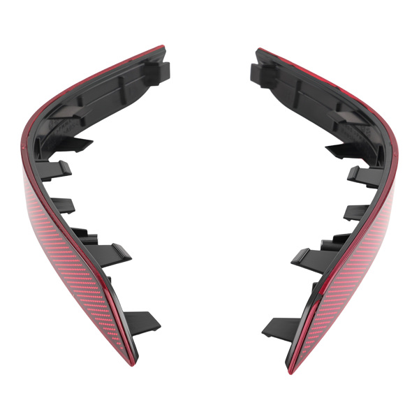 Bumper Reflector fit for Mercedes-Benz GLK W204 2013-2015 Red Lens ABS Pair-6