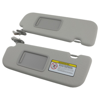 Driver & Passenger Sun Visor w/ Mirror fit for Hyundai Veloster 12-15 85210-2V130-TX
