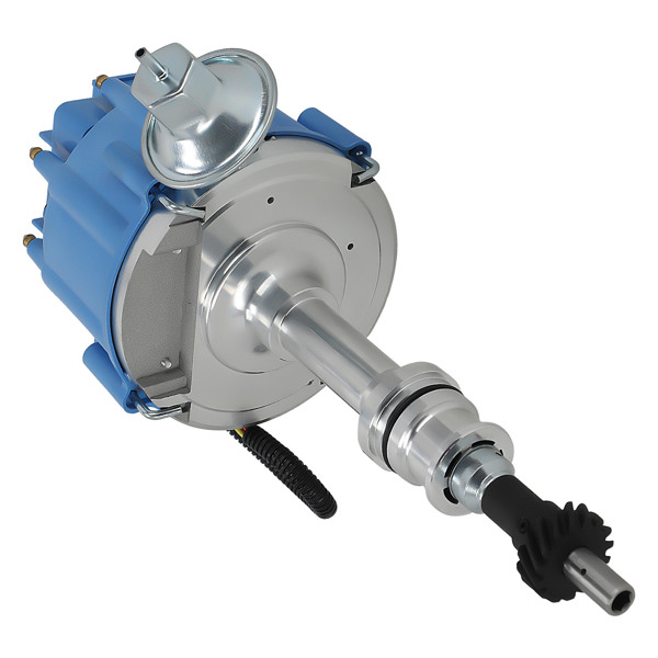 Blue HEI Distributor fit for Ford 351C 351M 400 429 460 65,000 Volts Coil New-5