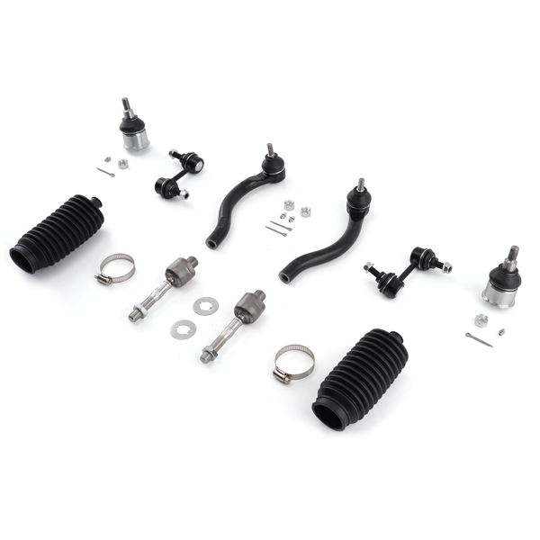 10x Front Sway Bar Links Ball Joints Tie Rods fit for 2003 2004-2007 Honda Accord-6
