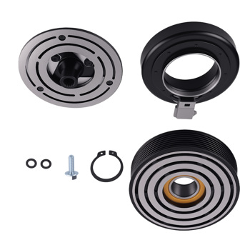 AC Compressor Clutch Kit Pulley Coil Plate fit for Ford F650 F750 6.0L  2006-2007